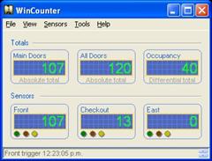 WinCounter main screen